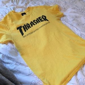 Thrasher T-Shirt Yellow